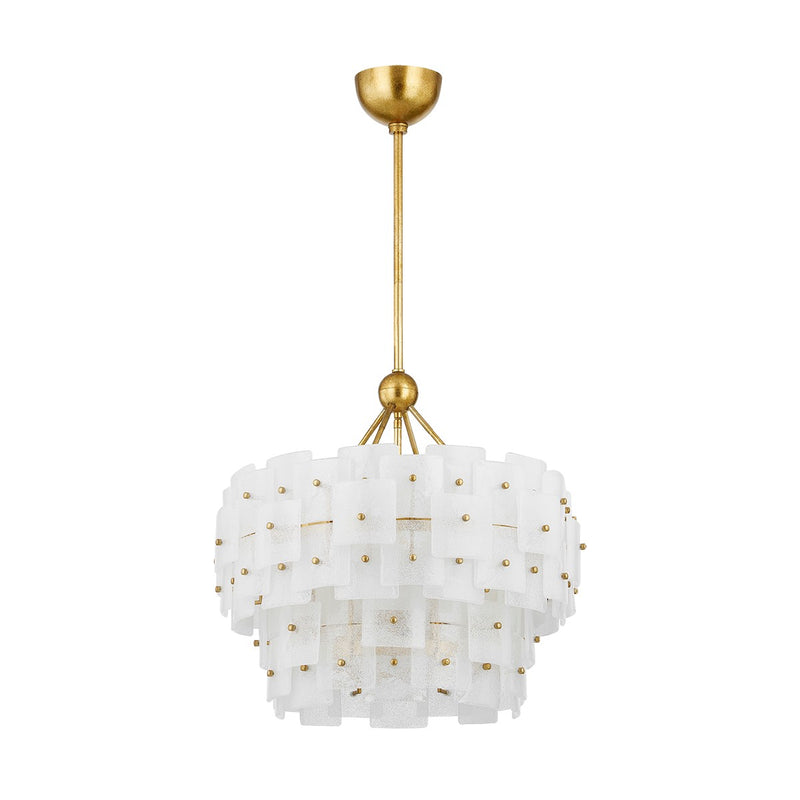 Troy Lighting - F2124-VGL - Six Light Chandelier - Jacik - Vintage Gold Leaf