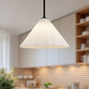 Alora - PD451814MBOP - One Light Pendant - Serena - Matte Black/Opal Glass