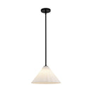 One Light Pendant<br /><span style="color:#4AB0CE;">Entrega: 4-10 dias en USA</span><br /><span style="color:#4AB0CE;font-size:60%;">PREGUNTE POR ENTREGA EN PANAMA</span><br />Collection: Serena<br />Finish: Matte Black/Opal Glass