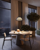 Alora - PD631416MBOP - One Light Pendant - Bondi - Matte Black/Opal