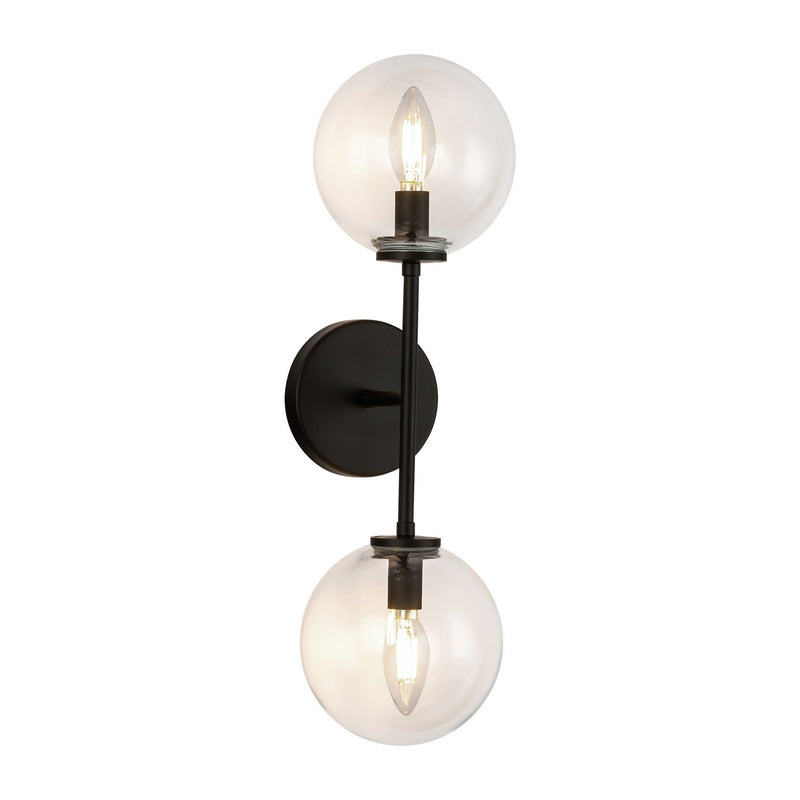 Two Light Wall Vanity<br /><span style="color: