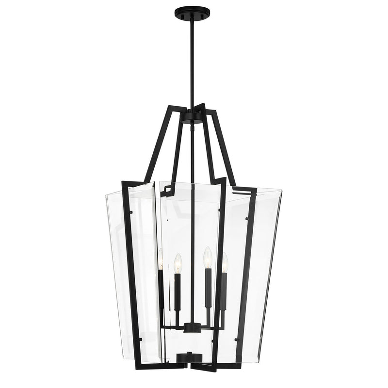 Four Light Pendant<br /><span style="color:#4AB0CE;">Entrega: 4-10 dias en USA</span><br /><span style="color:#4AB0CE;font-size:60%;">PREGUNTE POR ENTREGA EN PANAMA</span><br />Collection: Farell<br />Finish: Matte Black