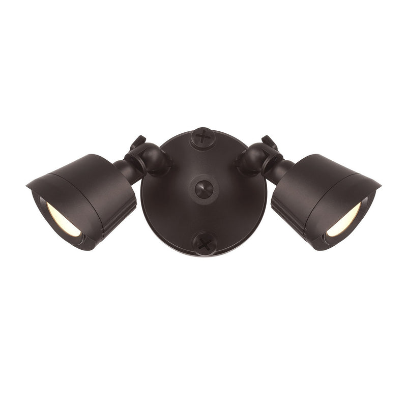 LED Double Flood Light<br /><span style="color:#4AB0CE;">Entrega: 4-10 dias en USA</span><br /><span style="color:#4AB0CE;font-size:60%;">PREGUNTE POR ENTREGA EN PANAMA</span><br />Finish: Bronze