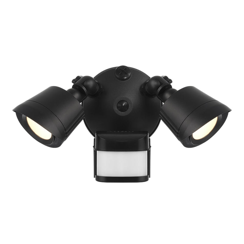 LED Motion Sensored Double Flood Light<br /><span style="color:#4AB0CE;">Entrega: 4-10 dias en USA</span><br /><span style="color:#4AB0CE;font-size:60%;">PREGUNTE POR ENTREGA EN PANAMA</span><br />Finish: Black