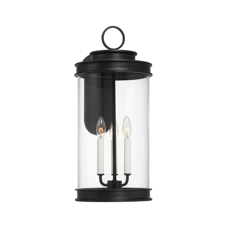 Three Light Outdoor Wall Lantern<br /><span style="color:#4AB0CE;">Entrega: 4-10 dias en USA</span><br /><span style="color:#4AB0CE;font-size:60%;">PREGUNTE POR ENTREGA EN PANAMA</span><br />Collection: Englewood<br />Finish: Matte Black