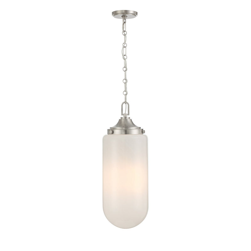 Three Light Pendant<br /><span style="color:#4AB0CE;">Entrega: 4-10 dias en USA</span><br /><span style="color:#4AB0CE;font-size:60%;">PREGUNTE POR ENTREGA EN PANAMA</span><br />Collection: Bryant<br />Finish: Satin Nickel