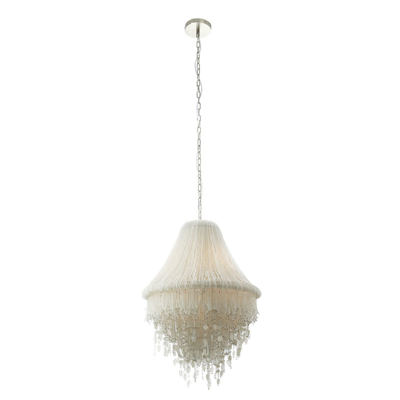 Three Light Flush Mount<br /><span style="color:#4AB0CE;">Entrega: 4-10 dias en USA</span><br /><span style="color:#4AB0CE;font-size:60%;">PREGUNTE POR ENTREGA EN PANAMA</span><br />Collection: Crystal Reign<br />Finish: Polished Nickel