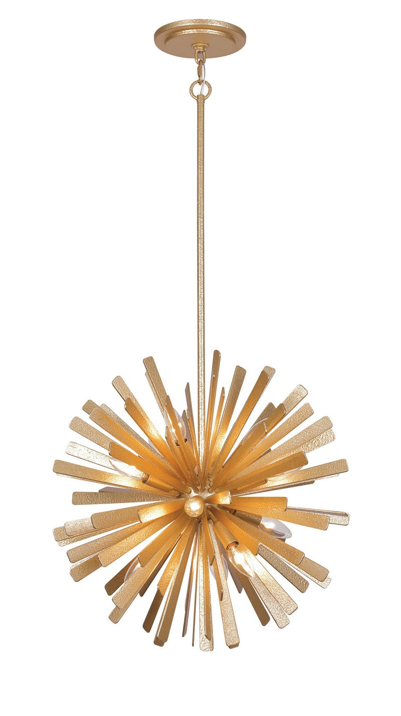 12 Light Pendant<br /><span style="color:#4AB0CE;">Entrega: 4-10 dias en USA</span><br /><span style="color:#4AB0CE;font-size:60%;">PREGUNTE POR ENTREGA EN PANAMA</span><br />Collection: Confluence<br />Finish: Piastra Gold