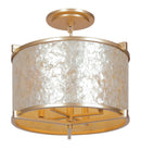 Four Light Semi Flush Mount<br /><span style="color:#4AB0CE;">Entrega: 4-10 dias en USA</span><br /><span style="color:#4AB0CE;font-size:60%;">PREGUNTE POR ENTREGA EN PANAMA</span><br />Collection: Sommers Bend<br />Finish: Fawn Gold