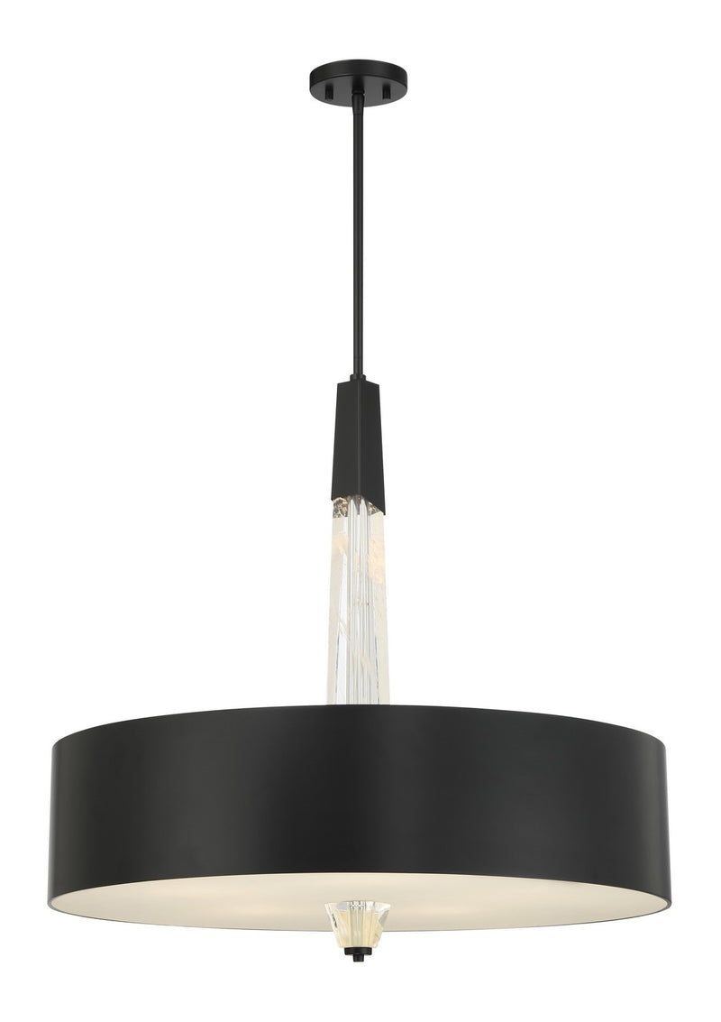 LED Pendant<br /><span style="color:#4AB0CE;">Entrega: 4-10 dias en USA</span><br /><span style="color:#4AB0CE;font-size:60%;">PREGUNTE POR ENTREGA EN PANAMA</span><br />Collection: Drifting Droplets<br />Finish: Coal Black