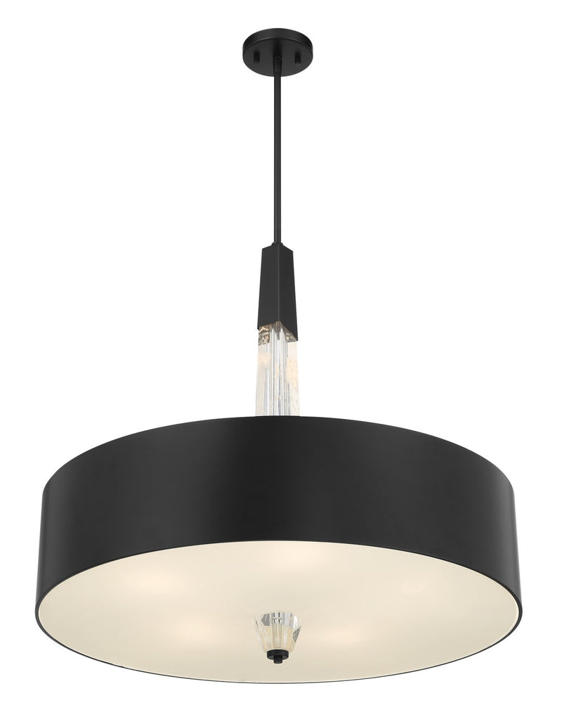 Five Light Pendant<br /><span style="color:#4AB0CE;">Entrega: 4-10 dias en USA</span><br /><span style="color:#4AB0CE;font-size:60%;">PREGUNTE POR ENTREGA EN PANAMA</span><br />Collection: Drifting Droplets<br />Finish: Coal