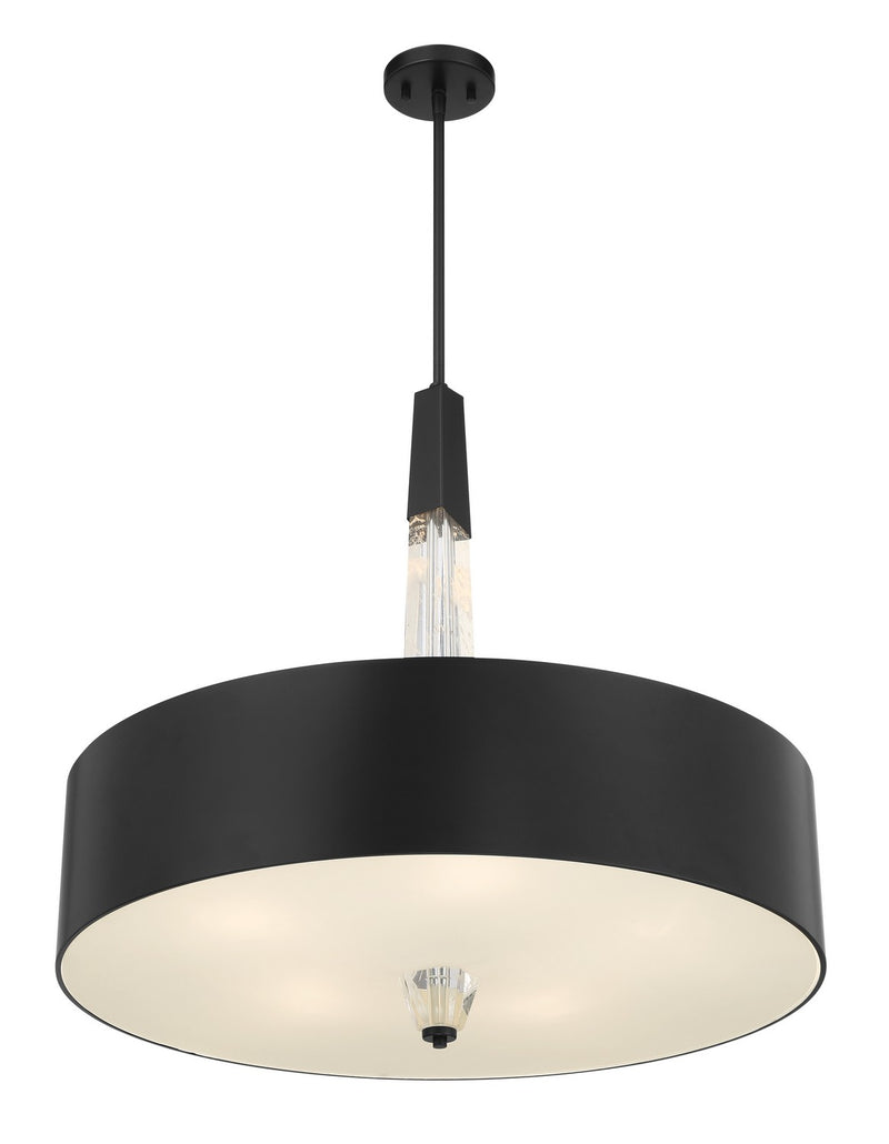 LED Pendant<br /><span style="color:#4AB0CE;">Entrega: 4-10 dias en USA</span><br /><span style="color:#4AB0CE;font-size:60%;">PREGUNTE POR ENTREGA EN PANAMA</span><br />Collection: Drifting Droplets<br />Finish: Coal Black
