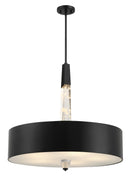 LED Pendant<br /><span style="color:#4AB0CE;">Entrega: 4-10 dias en USA</span><br /><span style="color:#4AB0CE;font-size:60%;">PREGUNTE POR ENTREGA EN PANAMA</span><br />Collection: Drifting Droplets<br />Finish: Coal Black