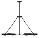 Six Light Chandelier<br /><span style="color:#4AB0CE;">Entrega: 4-10 dias en USA</span><br /><span style="color:#4AB0CE;font-size:60%;">PREGUNTE POR ENTREGA EN PANAMA</span><br />Collection: Undertas<br />Finish: Coal Black