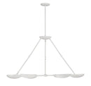 Six Light Chandelier<br /><span style="color:#4AB0CE;">Entrega: 4-10 dias en USA</span><br /><span style="color:#4AB0CE;font-size:60%;">PREGUNTE POR ENTREGA EN PANAMA</span><br />Collection: Undertas<br />Finish: Piastra White