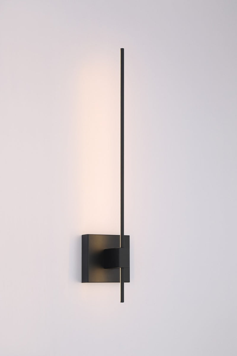 George Kovacs - P1435-66A-L - LED Wall Sconce - Parker - Coal Black