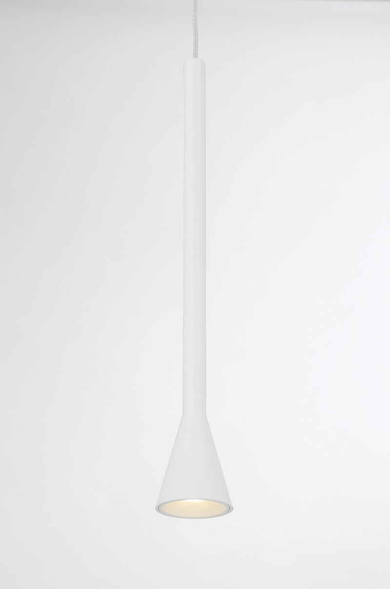 George Kovacs - P1456-44B-L - LED Mini Pendant - Piccolo - Matte White