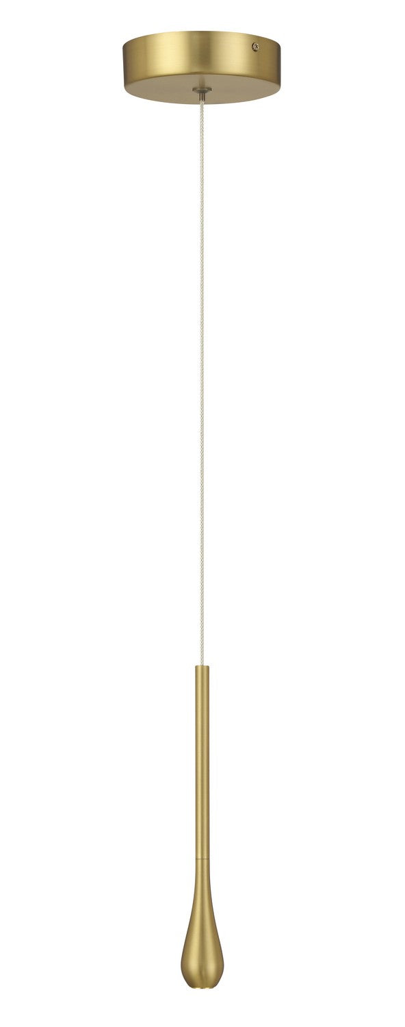 LED Mini Pendant<br /><span style="color:#4AB0CE;">Entrega: 4-10 dias en USA</span><br /><span style="color:#4AB0CE;font-size:60%;">PREGUNTE POR ENTREGA EN PANAMA</span><br />Collection: Pingo<br />Finish: Soft Brass