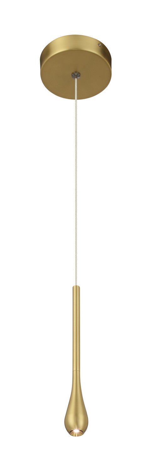 LED Mini Pendant<br /><span style="color:#4AB0CE;">Entrega: 4-10 dias en USA</span><br /><span style="color:#4AB0CE;font-size:60%;">PREGUNTE POR ENTREGA EN PANAMA</span><br />Collection: Pingo<br />Finish: Soft Brass