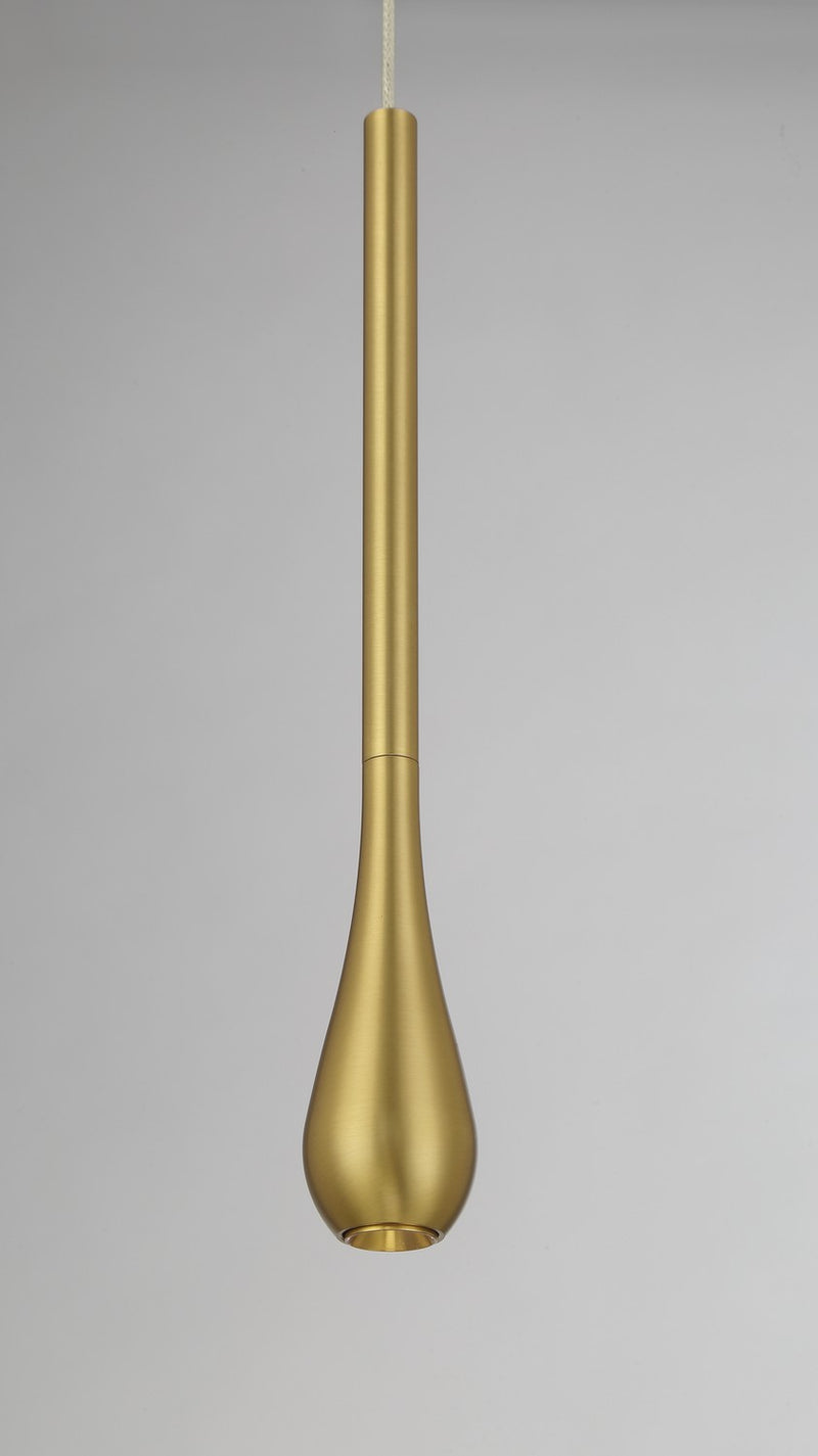 George Kovacs - P1461-695-L - LED Mini Pendant - Pingo - Soft Brass