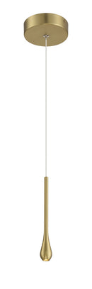 LED Mini Pendant<br /><span style="color:#4AB0CE;">Entrega: 4-10 dias en USA</span><br /><span style="color:#4AB0CE;font-size:60%;">PREGUNTE POR ENTREGA EN PANAMA</span><br />Collection: Pingo<br />Finish: Soft Brass