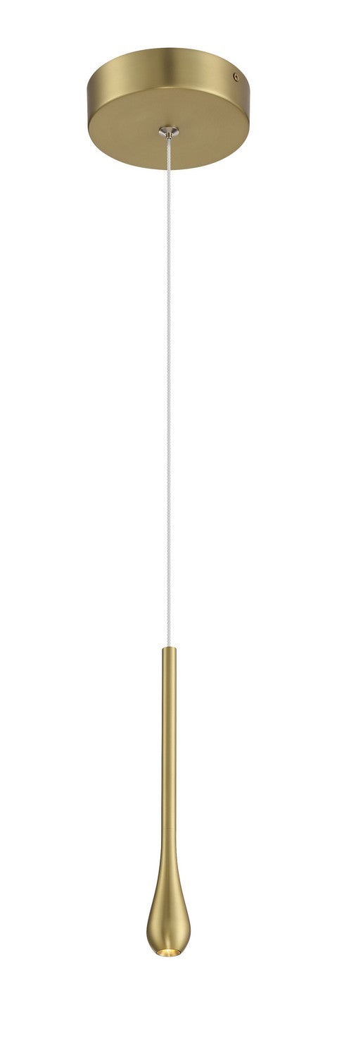 LED Mini Pendant<br /><span style="color:#4AB0CE;">Entrega: 4-10 dias en USA</span><br /><span style="color:#4AB0CE;font-size:60%;">PREGUNTE POR ENTREGA EN PANAMA</span><br />Collection: Pingo<br />Finish: Soft Brass