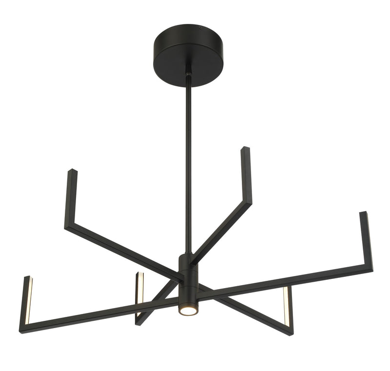 LED Chandelier<br /><span style="color:#4AB0CE;">Entrega: 4-10 dias en USA</span><br /><span style="color:#4AB0CE;font-size:60%;">PREGUNTE POR ENTREGA EN PANAMA</span><br />Collection: Articular<br />Finish: Coal Black