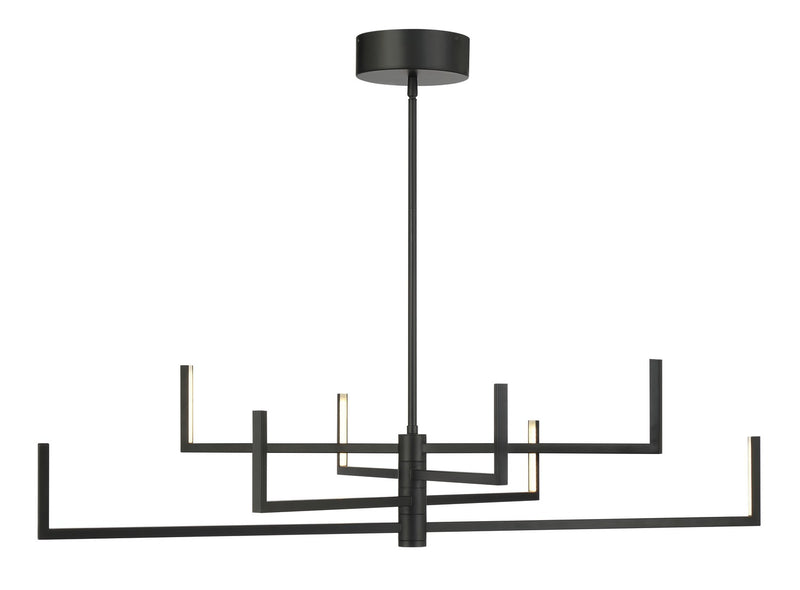 LED Chandelier<br /><span style="color:#4AB0CE;">Entrega: 4-10 dias en USA</span><br /><span style="color:#4AB0CE;font-size:60%;">PREGUNTE POR ENTREGA EN PANAMA</span><br />Collection: Articular<br />Finish: Coal Black