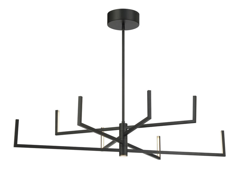 LED Chandelier<br /><span style="color:#4AB0CE;">Entrega: 4-10 dias en USA</span><br /><span style="color:#4AB0CE;font-size:60%;">PREGUNTE POR ENTREGA EN PANAMA</span><br />Collection: Articular<br />Finish: Coal Black