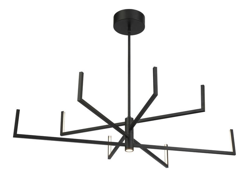 LED Chandelier<br /><span style="color:#4AB0CE;">Entrega: 4-10 dias en USA</span><br /><span style="color:#4AB0CE;font-size:60%;">PREGUNTE POR ENTREGA EN PANAMA</span><br />Collection: Articular<br />Finish: Coal Black