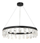 LED Chandelier<br /><span style="color:#4AB0CE;">Entrega: 4-10 dias en USA</span><br /><span style="color:#4AB0CE;font-size:60%;">PREGUNTE POR ENTREGA EN PANAMA</span><br />Collection: Artic Glacier<br />Finish: Coal Black
