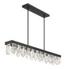 LED Island Pendant<br /><span style="color:#4AB0CE;">Entrega: 4-10 dias en USA</span><br /><span style="color:#4AB0CE;font-size:60%;">PREGUNTE POR ENTREGA EN PANAMA</span><br />Collection: Artic Glacier<br />Finish: Coal Black