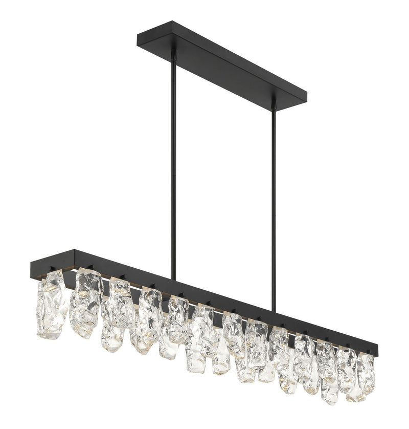 LED Island Pendant<br /><span style="color:#4AB0CE;">Entrega: 4-10 dias en USA</span><br /><span style="color:#4AB0CE;font-size:60%;">PREGUNTE POR ENTREGA EN PANAMA</span><br />Collection: Arctic Glacier<br />Finish: Coal