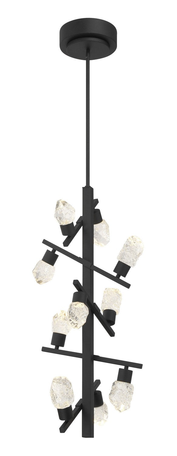 LED Foyer Pendant<br /><span style="color:#4AB0CE;">Entrega: 4-10 dias en USA</span><br /><span style="color:#4AB0CE;font-size:60%;">PREGUNTE POR ENTREGA EN PANAMA</span><br />Collection: Kosmyc<br />Finish: Sand Coal Black