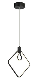 LED Pendant<br /><span style="color:#4AB0CE;">Entrega: 4-10 dias en USA</span><br /><span style="color:#4AB0CE;font-size:60%;">PREGUNTE POR ENTREGA EN PANAMA</span><br />Collection: Edison's Outline<br />Finish: Coal Black