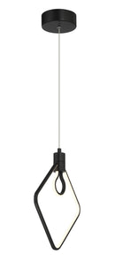 LED Pendant<br /><span style="color:#4AB0CE;">Entrega: 4-10 dias en USA</span><br /><span style="color:#4AB0CE;font-size:60%;">PREGUNTE POR ENTREGA EN PANAMA</span><br />Collection: Edison's Outline<br />Finish: Coal Black