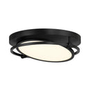 George Kovacs - P5546-66A-L - LED Flush Mount - Studio 23 - Coal Black