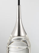 LED Mini Pendant<br /><span style="color:#4AB0CE;">Entrega: 4-10 dias en USA</span><br /><span style="color:#4AB0CE;font-size:60%;">PREGUNTE POR ENTREGA EN PANAMA</span><br />Collection: Hail<br />Finish: Polished Nickel