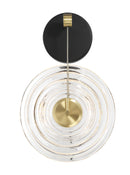 LED Wall Sconce<br /><span style="color:#4AB0CE;">Entrega: 4-10 dias en USA</span><br /><span style="color:#4AB0CE;font-size:60%;">PREGUNTE POR ENTREGA EN PANAMA</span><br />Collection: Topknot<br />Finish: Coal And Brushed Gold