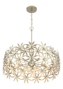 Five Light Pendant<br /><span style="color:#4AB0CE;">Entrega: 4-10 dias en USA</span><br /><span style="color:#4AB0CE;font-size:60%;">PREGUNTE POR ENTREGA EN PANAMA</span><br />Collection: Flower Child<br />Finish: Ambry Gold