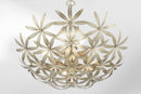 Four Light Pendant<br /><span style="color:#4AB0CE;">Entrega: 4-10 dias en USA</span><br /><span style="color:#4AB0CE;font-size:60%;">PREGUNTE POR ENTREGA EN PANAMA</span><br />Collection: Flower Child<br />Finish: Ambry Gold