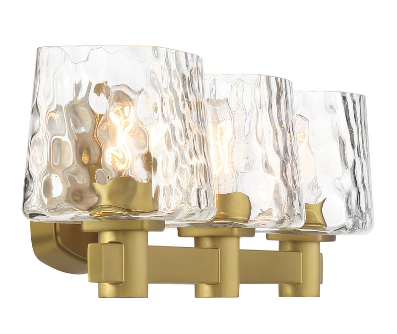 Minka-Lavery - 2233-695 - Three Light Bath Vanity - Drysdale - Soft Brass