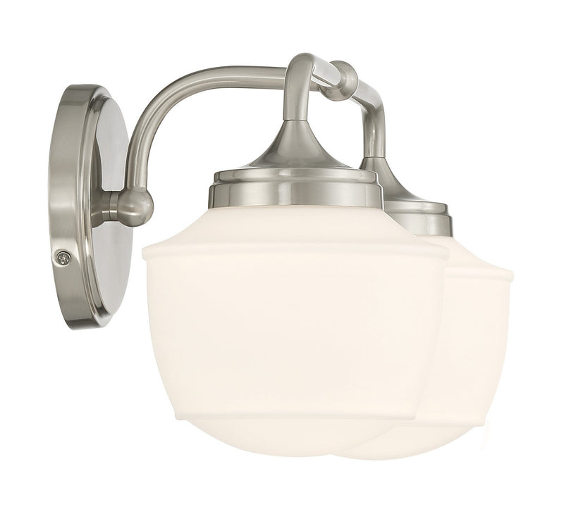 Minka-Lavery - 2572-84 - Two Light Bath Vanity - Cornwell - Brushed Nickel