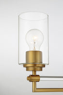 Minka-Lavery - 2643-575 - Three Light Bath Vanity - Binsly - Aged Brass