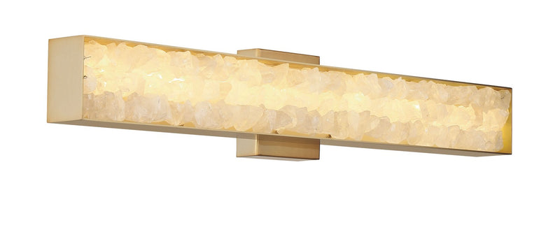 LED Wall Sconce<br /><span style="color:#4AB0CE;">Entrega: 4-10 dias en USA</span><br /><span style="color:#4AB0CE;font-size:60%;">PREGUNTE POR ENTREGA EN PANAMA</span><br />Collection: Divinely<br />Finish: Celeste Brass