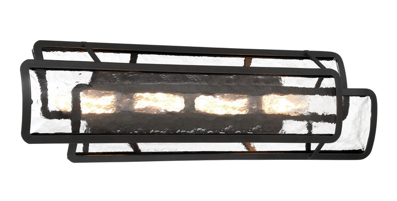 Minka-Lavery - 5263-66A - Four Light Bath Vanity - Bella Collina - Coal