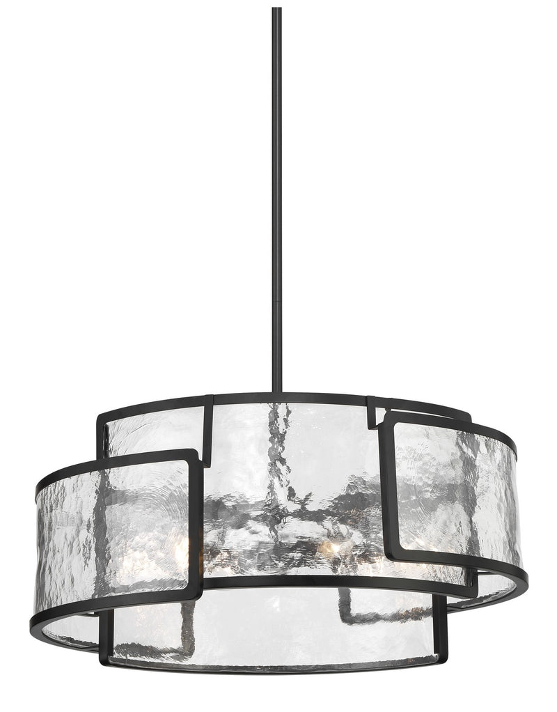 Minka-Lavery - 5267-66A - Six Light Pendant - Bella Collina - Coal