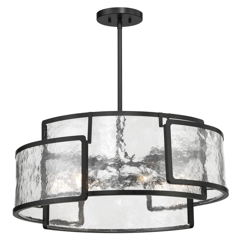 Six Light Pendant<br /><span style="color:#4AB0CE;">Entrega: 4-10 dias en USA</span><br /><span style="color:#4AB0CE;font-size:60%;">PREGUNTE POR ENTREGA EN PANAMA</span><br />Collection: Bella Collina<br />Finish: Coal