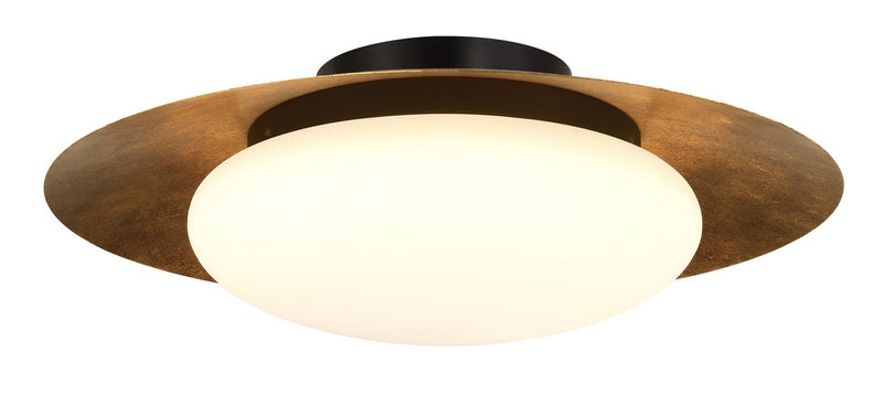 Minka-Lavery - 5626-869-L - LED Flush Mount - Zinola - Sand Coal & Halcyon Gold