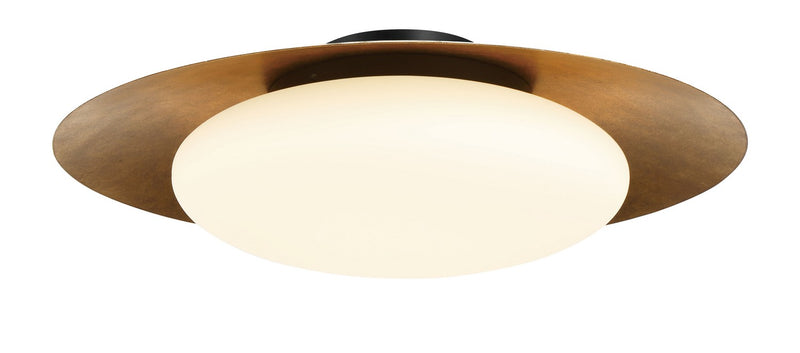 Minka-Lavery - 5628-869-L - LED Flush Mount - Zinola - Sand Coal & Halcyon Gold